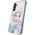 Disney Frozen Elsa Snowflakes Art Galaxy A35 5G Clear Case